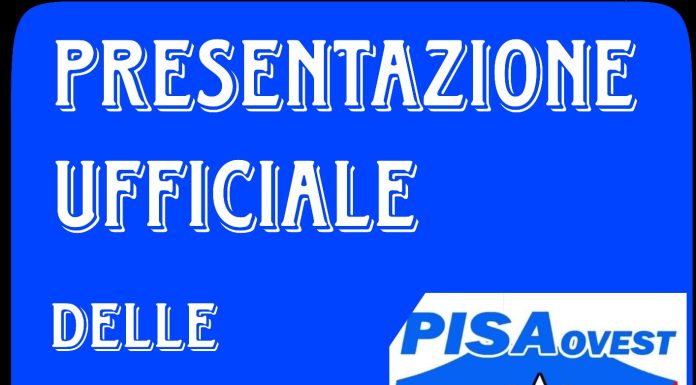 Domenica 1 ottobre la presentazione delle squadre del Pisa Ovest