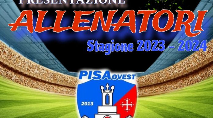 LO STAFF ALLENATORI DEL PISA OVEST STAGIONE 2023-24