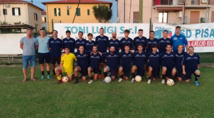 Terza categoria: il Pisa Ovest inserito nel girone A