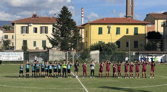 Giovanissimi B. Pisa Ovest sconfitto (1-2) di misura dalla caposlita Pietrasanta