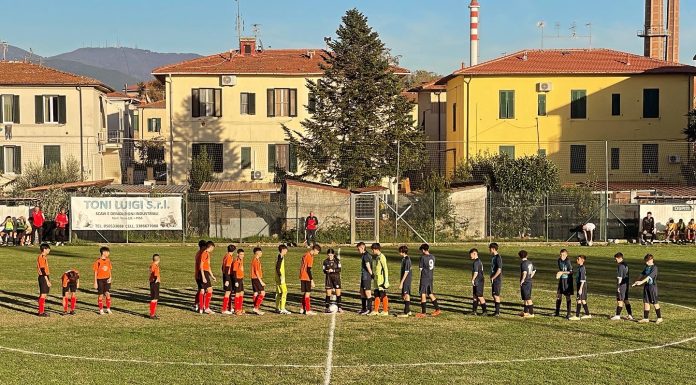 Giovanissimi. Finisce in parità il derby tra Pisa Ovest ed MdA