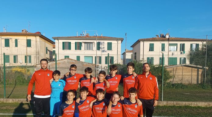 I Giovanissimi B battono la Freccia Azzurra nel derby pisano, la Prima Squadra vince ancora: tutti i risultati del week-end