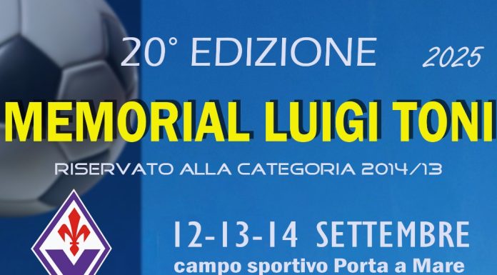 La ventesima edizione del Memorial Luigi Toni al Pisa Ovest