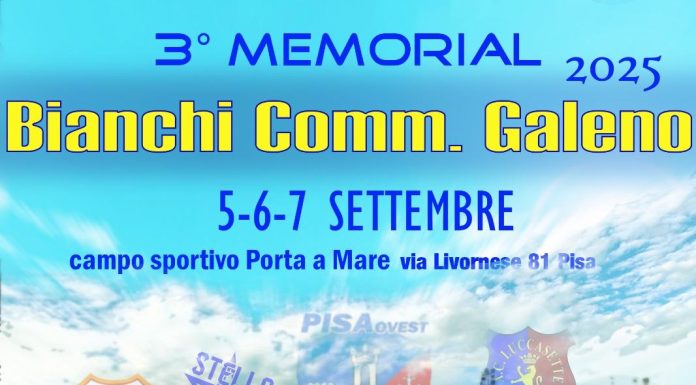 Il Memorial Bianchi Comm. Galeno presso il campo sportivo di Porta a Mare