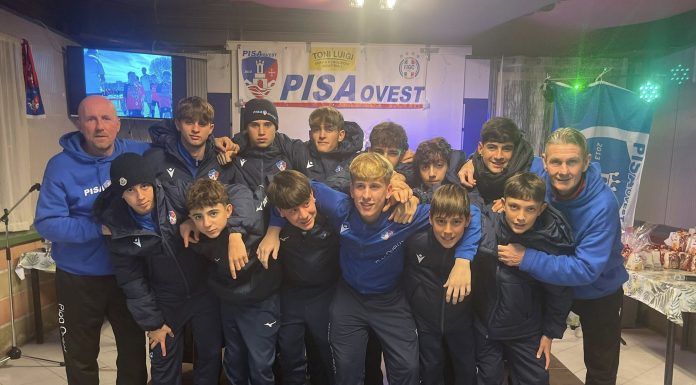 Il programma del week-end delle squadre del Pisa Ovest