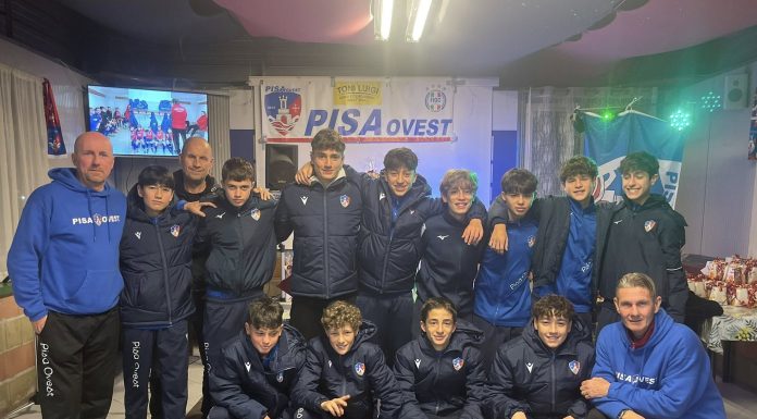 Il programma del week-end delle squadre del Pisa Ovest