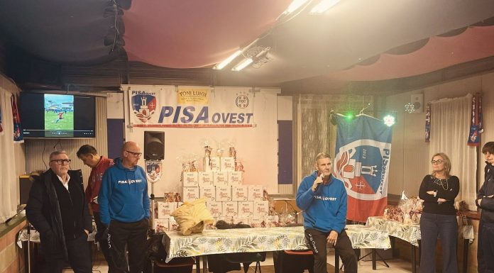 Il Pisa Ovest guarda al futuro con fiducia ed esprime piena soddisfazione per il lavoro svolto dal Direttore Sportivo Massimiliano Di Coscio
