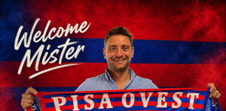 Prima Squadra. Nicola Bandini è il nuovo allenatore del Pisa Ovest